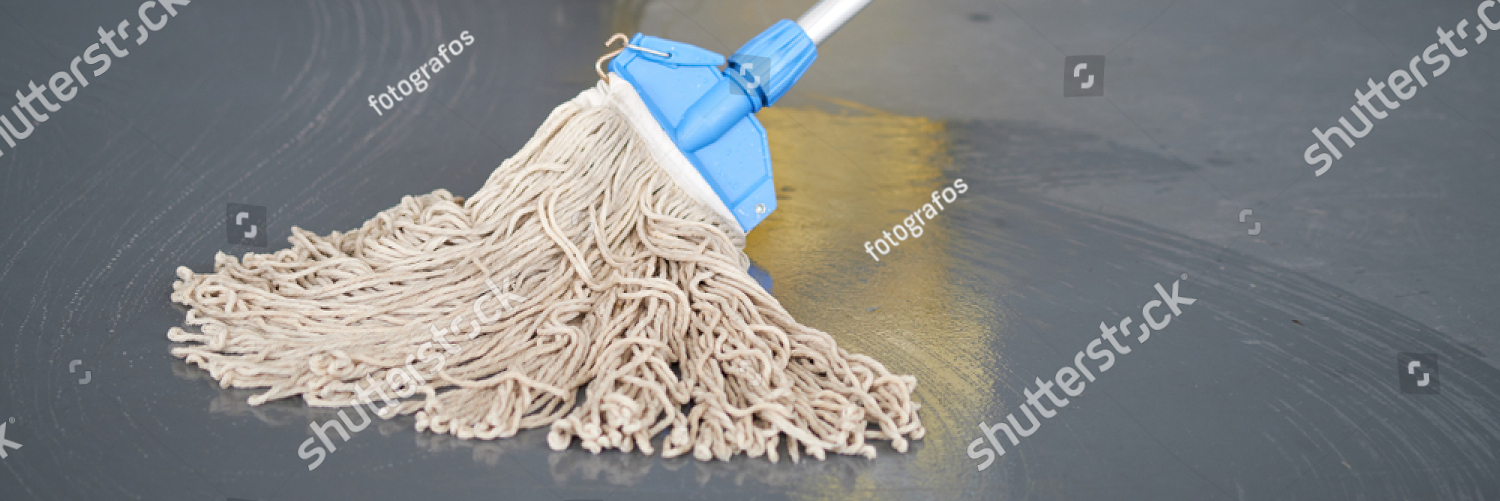 stock photo mop and bucket janitorial service 1464492200