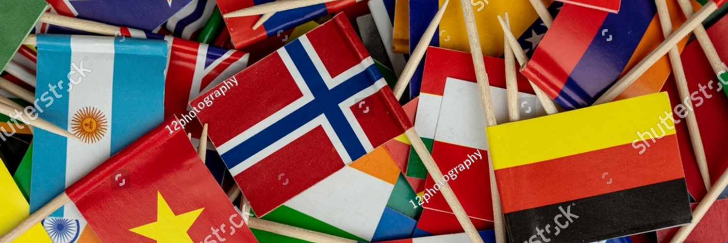 stock photo the cocktail toothpick flags from all around world 2228068739